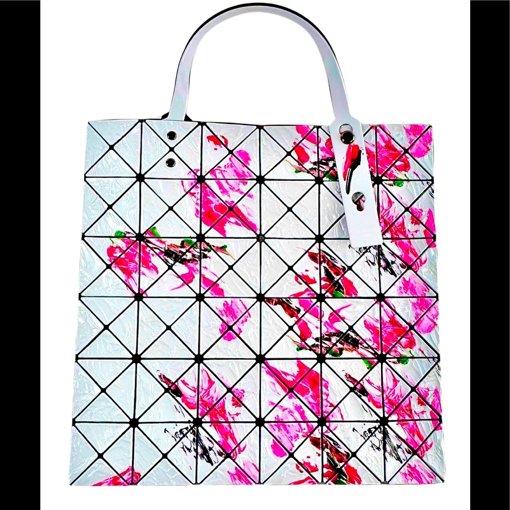 BAO BAO ISSEY MIYAKE PAINTING JELLY TOTE BAG